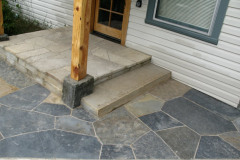 Stone porch