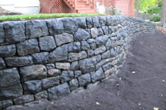 Black basalt retainer.